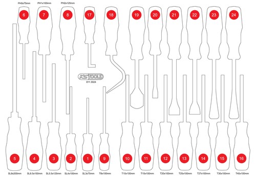 Tools 811 3024 leere - ks,