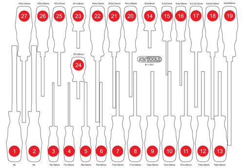 Tools 811 1027 leere - ks, 811.1027-97